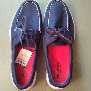 Men's Sperry Navy deck shoes